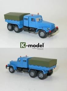KrAZ-258Z Zugmaschine Pritsche Plane Typ Wussow 2 DDR - 1:87 H0 - Picture 1 of 1