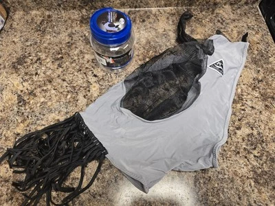 Professionals Choice Fly Mask With Fringe Grey Cob - Image 1 of 4