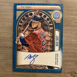 Topps Gypsy Queen Gypsy Queen 2021 automático azul 45/99 Alex Verdugo #GQA-AV automático - Imagen 1 de 2