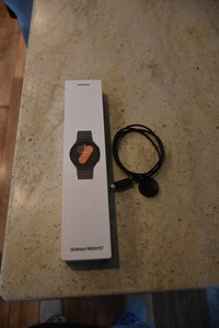 Samsjng galaxy watch 7 44mm black, new, open box, never used. - Photo 1 sur 3