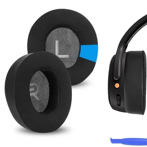 Geekria Cuscinetti Auricolari Gel Raffreddamento per Skullcandy Crusher ANC 2 Cuffie (Nero) - Foto 1 di 6