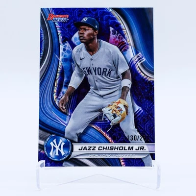 2024 Bowman's Best Jazz Chisholm Purple Mojo Refractor /250 #36 - Image 1 of 2