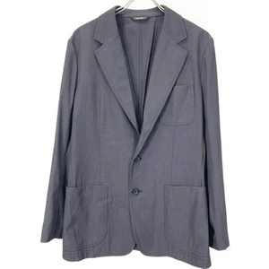 DOLCE&GABBANA G2FIS5T Navy Wool DG Button Tailored Jacket Jacket 48 Navy - Picture 1 of 10