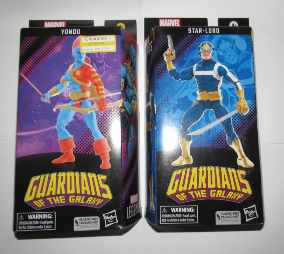 Lote de figuras de Marvel Legends exclusivo de GOTG Star-Lord & Yondu NUEVO Foto 1 de 1