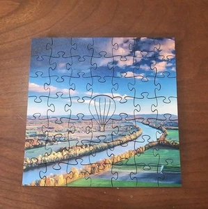 Zen Puzzles Connecticut River 49 Teile Teaser handwerkliches Holzpuzzle - Bild 1 von 8