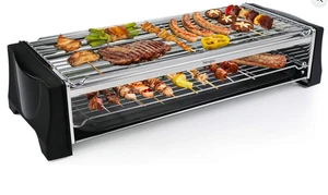 BBQ Tischgrill großer Elektrogrill Double layer, 2200W, 260°C - Neu vom Händler! - Bild 1 von 4