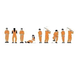 Model Power N Prisoners, Orange (9) MDP1377 - Picture 1 of 2