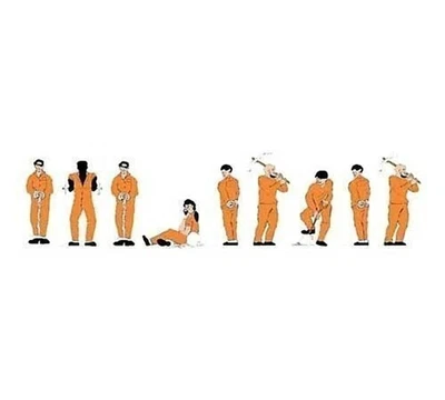 Model Power N Prisoners, Orange (9) MDP1377 - Image 1 of 2