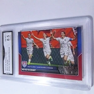 NEVER IN ZWEIFELN 2015 PANINI USA NATIONAL BOX SET MEMORABLE MOMENTS # 6 GRADED 8.5 - Bild 1 von 2