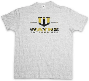 WAYNE ENTERPRISES T-SHIRT - Gotham Batman Bruce Dark Knight TV City Logo T Shirt - Picture 1 of 2