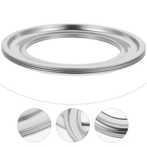 4 Pcs Drip Pans Electric Stove Gas Range Pan Liquefied Gas Stove Drip Pans - Picture 1 of 12