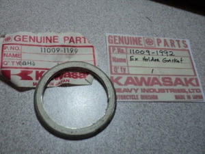 1965-81 KAWASAKI S1 S2 B8 C2 F1 F2 G3 G4 EX GASKET NOS OEM 11009-1199 11009-1992 - Picture 1 of 3