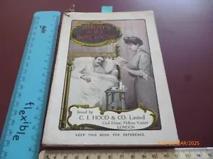 C.I. HOOD LONDON HOOD'S A.B.C. HOME DOCTOR CHEMIST/MEDICINES 1916 RARE BOOKLET - Picture 1 of 19