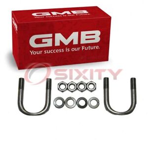 GMB Front Shaft Front Universal Joint U-Bolt Kit for 1970-1973 Jeep J-4800 xh