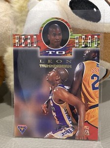 NBL 1995 Futera Head To Head Sydney Kings Leon Trimmingham