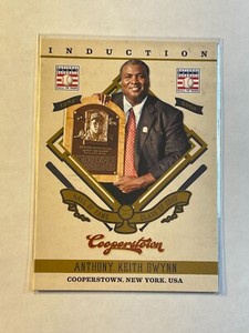 Tony Gwynn 2012 Panini Cooperstown Induction Insert #15 San Diego Padres