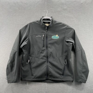 eddie bauer mens size XL full zip softshell jacket zipped pockets lined - Picture 1 of 9
