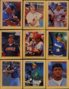 Dale Murphy #50 1984 Fleer Star Sticker