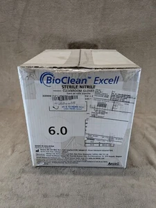 BioClean Nitrile Sterile Cleanroom Gloves Size 6 12" L 200 Pairs BEXS 831031 - Picture 1 of 24