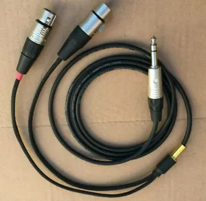 1'FT-20FT Mogami Y cable Neutrik 1/4 6.35mm TRS macho a doble XLR-Hembra LR audio - Imagen 1 de 5