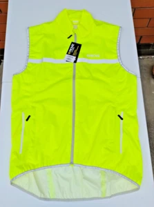 NEW Proviz Women's windproof bicycle Cycling Gilet vest hi vis yellow UK 16 - Picture 1 of 12