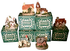 vintage 80's Cornwell Cottage collection, in original boxes complete all 6, 1987