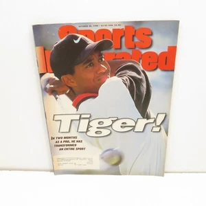 Sports Illustrated October 28 1996 Tiger Woods Rookie Early Pro - Picture 1 of 6