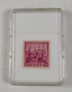 Landing of The Swedes and Finns 1638 United States Postage 1938 3 Cent Stamp - Picture 1 of 2
