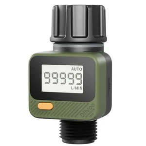 Water Flow Meter With 180 Removable Panel 4 Measure Modes ฑ5% High Accuracy And - Picture 1 of 7