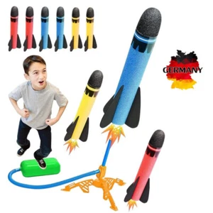 Rakete Luftdruck Set - Outdoor Spielzeug für Kinder Geschenke+6 Stk Raketen HOT! - Bild 1 von 19
