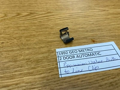 GEO METRO 1989-1994 AC VÁLVULA DE EXPANSIÓN A LÍNEA BOMBILLA CLIP Foto 1 de 4