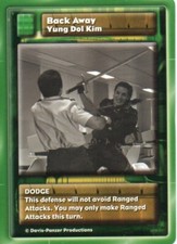 Highlander CCG - The Gathering - Back Away Yung Dol Kim