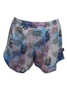 TEREZ Girl's Multicolor Star Wars Galaxy Shorts #333018342 NWT - Picture 1 of 2