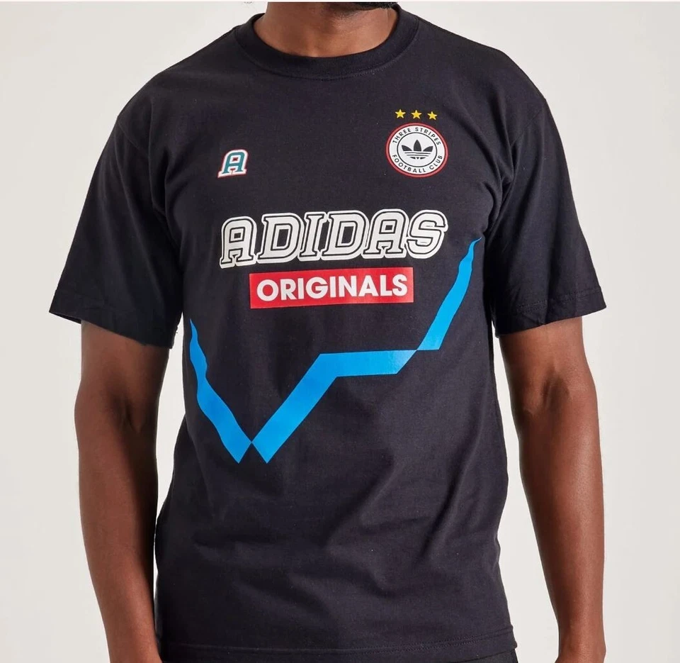 MEN'S ADIDAS ORIGINALS 3 STRIPES TEE SHIRT SIZE 2XL #IC9334