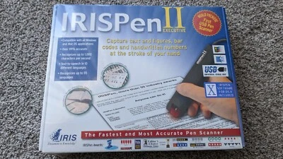 IRIS Pen II Executive Handheld Pen Scanner Windows & Mac Compatible. Sealed! - Image 1 of 4
