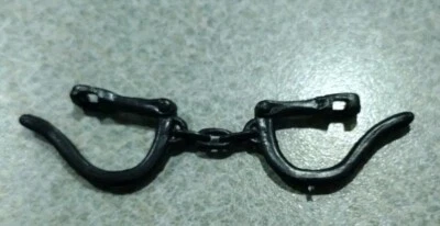 Auténticas esposas de agente dobles Marx Johnny West Mike Hazard años 60 originales buen estado Foto 1 de 3