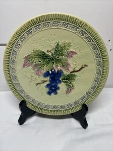 Vintage Zell Majolica Plate Made in Germany - Bild 1 von 8