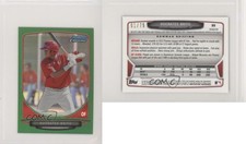 2013 Bowman Chrome Minis Green Refractor /75 Socrates Brito #89