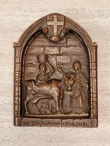 Dun Cow Durham Cathedral Door Knocker HF Cover