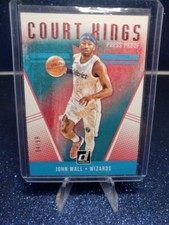 2018-19 Panini Donruss Court Kings Press Proof Red /99 John Wall #9