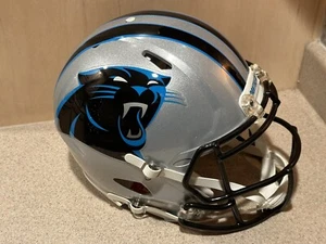 Riddell Full-size Authentic Carolina Panthers Speed Pro Line Helmet - SZ L - Picture 1 of 8