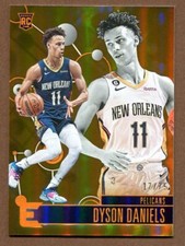 Dyson Daniels 2022-23 Panini Chronicles Essentials Orange RC 17/75 #208
