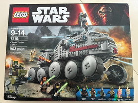LEGO Star Wars: Clone Turbo Tank (75151) - Brand New, Unopened, Rare Figures