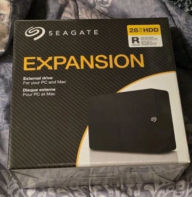 Seagate Espansione 28TB Desktop USB 3.0 Disco rigido esterno STKP28000400 28 TB - Immagine 1 di 2