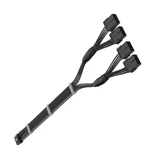 PCIe 5.0 Extension Cable, 16 Pin (12+4) Male to PCIE 5.0 4x8 16 Pin to 4x8 Pin s - Zdjęcie 1 z 23