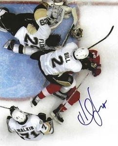 Signed  8x10 HAL GILL Pittsburgh Penguins Autographed Photo - COA - Picture 1 of 1
