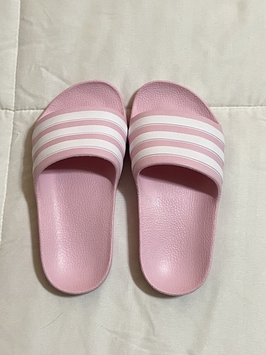 Sandali Adidas Adilette Aqua K colore quasi rosa bambino taglia 11K