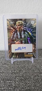 Topps Gold UEFA 2023-24 Black Anthony Gordon /99 Autograph - Bild 1 von 2