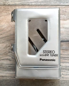 Panasonic RQ-J70F LEDERTASCHE Stereo Cassette Tape Player J 70 F JAPAN ***SEHR GUTER ZUSTAND** - Bild 1 von 6