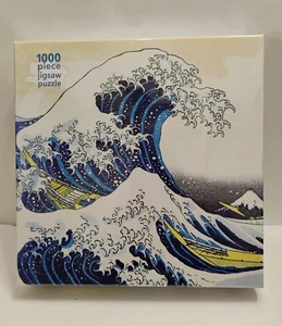 Neu Die große Welle - von Katsushika Hokusai - 1000 Stück Puzzle versiegelt - Bild 1 von 13